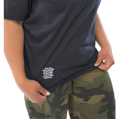 "Living Testimony" | Black Unisex Tee | Original Collection