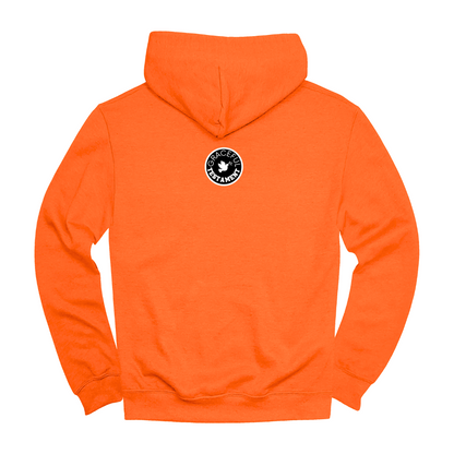 "Living Testimony"  | Orange Unisex Hoodie | Fall Collection